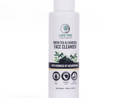 Lion Tree Handmade Green Tea & Charcoal Face Cleanser 100ml